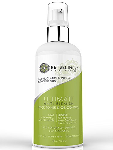 Retseliney acne facial toner & oil control, acne tr…