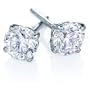 1/4 CT Diamond Martini Stud Earrings 14KT Gold (SI-1, G-H, .25)