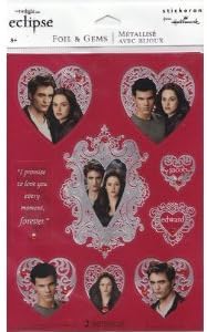 Twilight Eclipse Sticker Sheet (Foil & Gems)