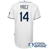 Tampa Bay Rays Authentic David Price Home Cool Base Jersey