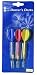 Sports : LION Steel-Dartset FIRST 45350, Messing, 7 g, Schaft +Flight im St&uuml;ck, Karte geblistert.