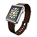 Incipio Apple Watch Premium Leather Watchband - 38mm - Espresso