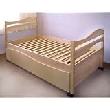 Natural Wooden Birch Twin Sized Bed by Room Magic