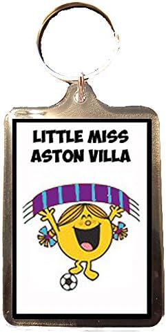 Aston Villa F.C - Little Miss Football Keyring