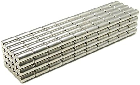 20x Neodymium Rare Earth Magnets 5x10mm Cylinder ( 3/16" x 3/8" ) Refrigerator Magnetic Craft Super Strong Pinnwand N35 Magneten Supermagnet Aimant