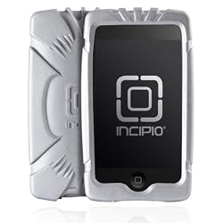 Incipio Technologies Eagle Silicone Case for iPod touch 2G, 3G (Metallic Silver)