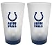 Indianapolis Colts Frosted Pint Glass (16-Ounce, Set of 2)