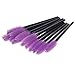 Leegoal(TM) 100 Pieces Disposable Eyelash Brushes Wands Mascara Applicator
