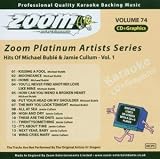 Zoom Karaoke CD+G - Platinum Artists 74: Michael Buble & Jamie Cullum 1