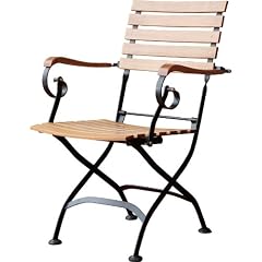 Brema KLAPPSESSEL MAINAU  EISEN/TEAK