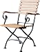 Küche & Haushalt : Brema KLAPPSESSEL MAINAU  EISEN/TEAK