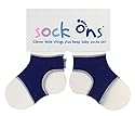 Sock Ons Socks - 6-12 Months, Navy Blue