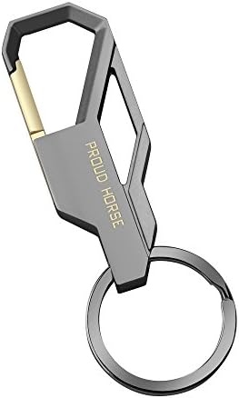 YaPear Car Business Keychain, Durable Elegant Metallic Key Ring