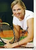 Kaia Kanepi Sexy Tennis Star Signed Autograph Photo - Autographed NHL Photos
