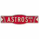 MLB Houston Astros 4.5-by-17 Sign