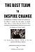 The Best Team to Inspire Change: As Illustrated by: (a) Obama's "Change We Can Believe In," (b) Hillary's "A Leader Who Can Inspire," (c) Oprah's ... of Obamassimilation" & 50 More Lyrical Poems
