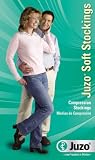 Juzo Soft Ribbed Knee High For Men 20-30mmHg Closed Toe, II, Black