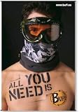 Buff Face Mask and Headwear with UV Protection