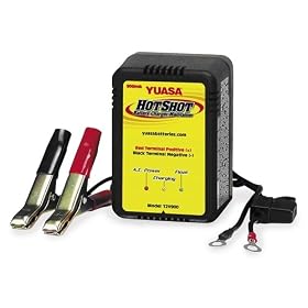 YUASA 12 VOLT AUTOMATIC BATTERY CHARGER #YUA1200901 YUA1200901