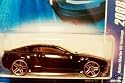 Mattel Hot Wheels 2008 All Stars Series 1:64 Scale Die Cast Metal Car # 50 : Black Luxury Sport Coupe Aston Martin V8 Vantage