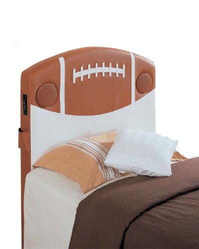 Homelegance Speaker Full Headboard, Football