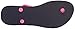 Havaianas Women's Slim Logo Pop-Up Flip Flop Sandal, Navy Blue/Pink, 7/8 M US