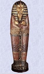 King Tut Egyptian Life-Size Sarcophagus Cabinet Decoration new (The Digital Angel)