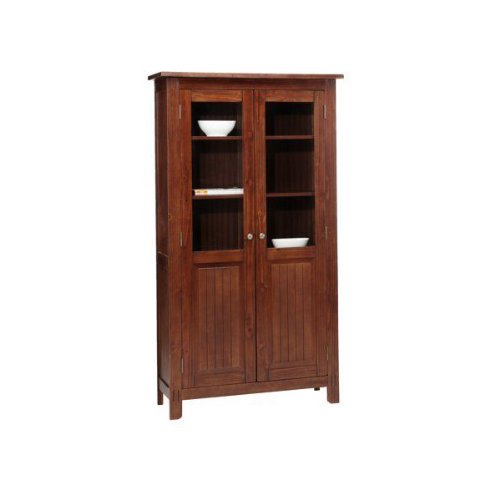 Ambientehome 53090 Vitrine Napo, Pinie teilmassiv