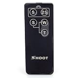 NEEWER® RC-1 IR Remote Control for EOS Rebel XSi 450D, Rebel XTi 400D, XT 350D, Rebel 300D, 30/33/30V, 50/55, kissIII, kissIIIL, 100, 10, 300V, 300X, 300VQD, IX, IXUS Jr/II/III