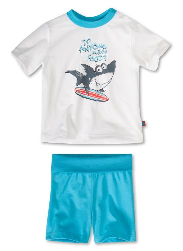 Sanetta Baby - Jungen Schlafanzug (Zweiteiler), Tierdruck 220825, Gr. 80, Mehrfarbig (10) Preisvergleich