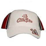 TONY STEWART RED OLD SPICE #14 WHITE RED CAP HAT NASCAR