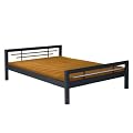 Schlafzimmer Metallbett Doppelbett 180x200 Geisha