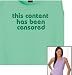 this content has been censored Premium Fitted Wide-Strapped Tank Top for Her -- Show your sardonic geekocity with this witty Beware of the Geek shirt, and see more funny tootoographic shirts in many styles and colors