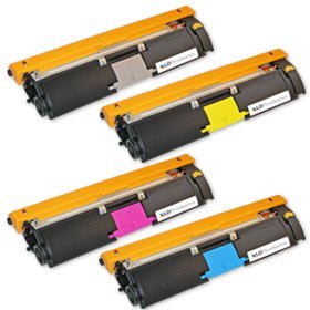 LD © 4 Xerox Compatible 6120/6115MP Toners 1Bk,C,M,Y