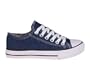 Women's Low Top Canvas Rubber Toe Trainers Sneakers Pumps Shoes