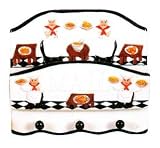 ITALIAN CHEF Ceramic MAIL Holder & KEY Hooks *NEW!*