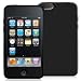 Electromaster(tm) Brand - Matte Black Tpu Candy Rubber Skin Case Cover New For Apple Ipod Touch Itouch 2nd And 3rd Generation Gen 2g 3g 2 3 8gb 16gb 32gb 64gb