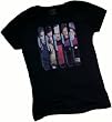 The Captains -- Star Trek Crop Sleeve Fitted Juniors T-Shirt