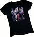 The Captains -- Star Trek Crop Sleeve Fitted Juniors T-Shirt