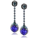 Sorrelli Electric Blue Linear Crystal Dangle S