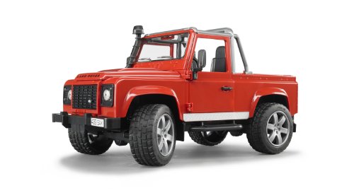 Bruder Toys Land Rover Defender Pick Up [Colors May Vary]