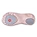 YYXR Toddler Girls Kids Classic Pale Apricot Canvas split-sole Ballet Slippers Dance Gymnastics Yoga Shoes Flats US Size 8.5M US Toddler