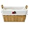 Woodstrip Basket w/ Liner