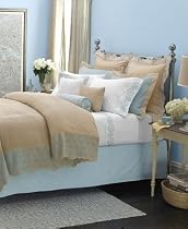 Martha Stewart Collection "Nouveau Eyelet" Duvet Cover, King