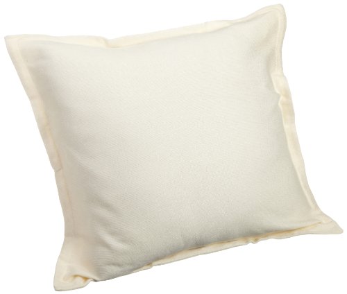Calvin Klein Home Textured Flange European Sham, Ecru
