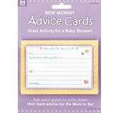 New Mommy Advice Cards -24ct- Party Supplies