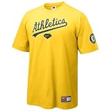 Nike Oakland Athletics Gold Practice T-shirt