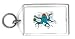 Keychain with water, octopus, polo, goalkeeper, sport, animal