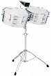 Latin Percussion M257 Matador 14" & 15" Timbales with Cowbell