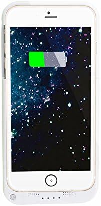 BSHW Rechargeable Backup Power Cover For 4.7" iPhone 6 with Built-in Kickstand,External Power Bank Case Backup Battery Charge Cover(White)